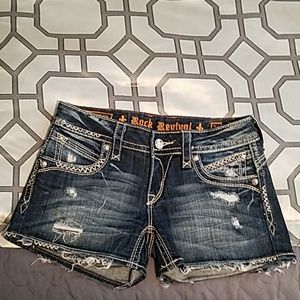 Rock n Revival Jean Shorts